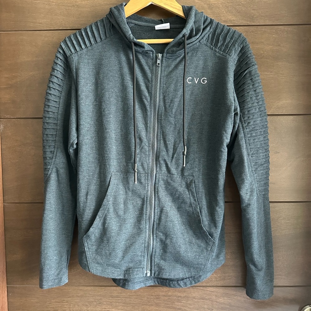 Constantly Varied Gear (CVG) Gray Moto Hoodie XS